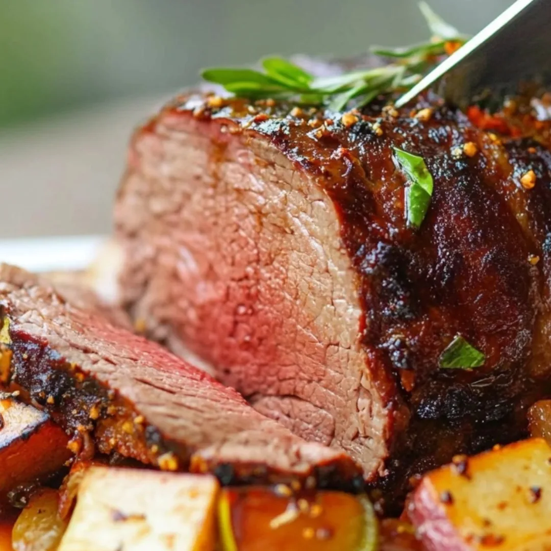 smoked beef roast