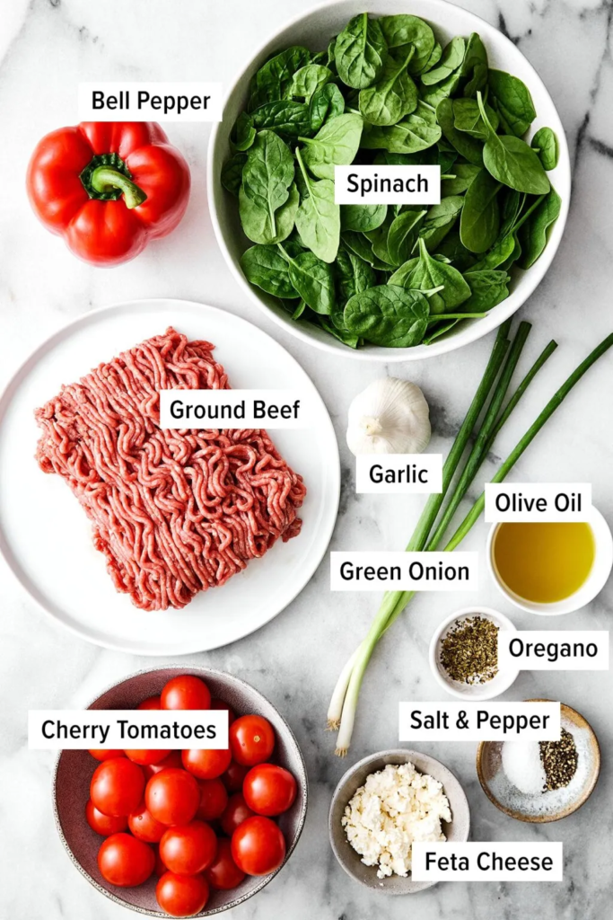 Mediterranean Ground Beef Stir Fry – Quick, Flavorful & Healthy! 1 image -